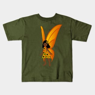 Lyla the Sunflower Fairy Kids T-Shirt